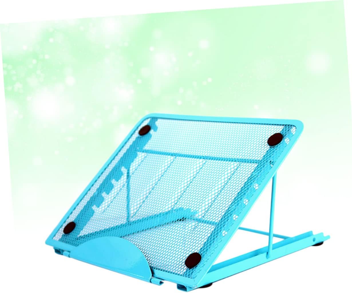 MERRYHAPY Laptop Stand Cooling Pad Desktop Bracket Portable Notebook Bracket Support Folding Computer Stand