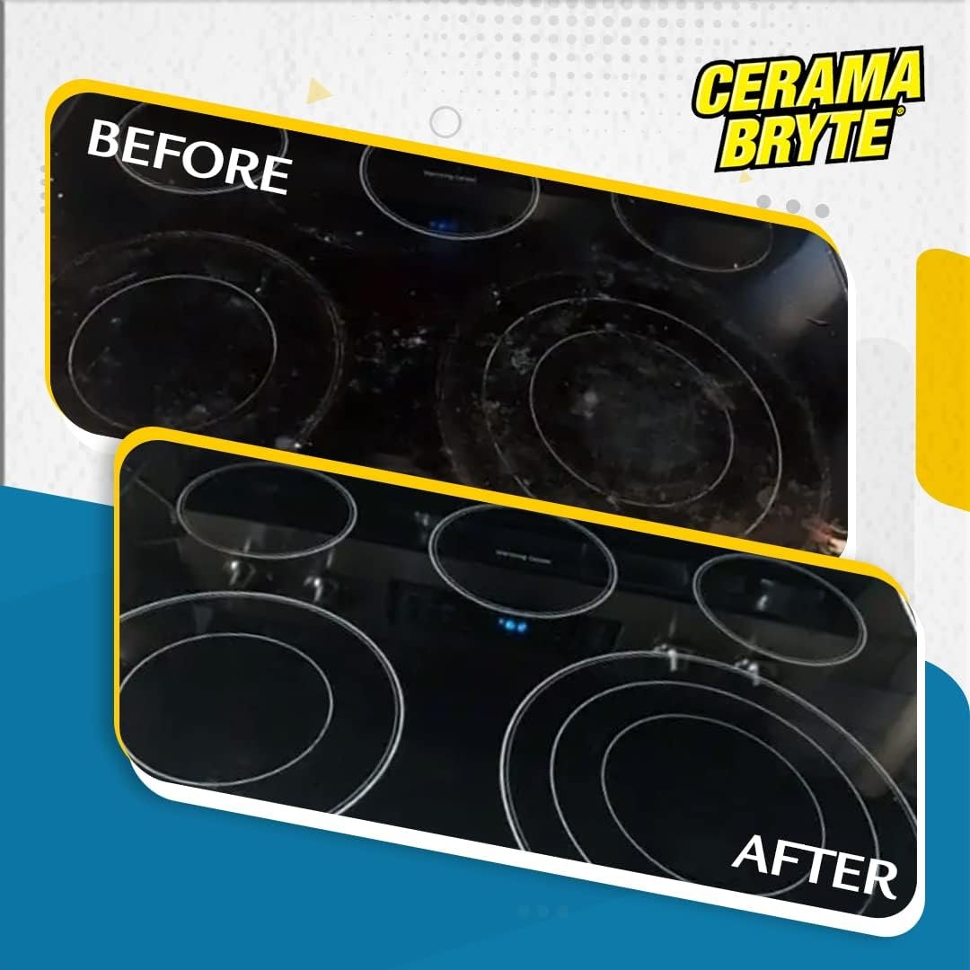 CERAMA BRYTE GVI28001, Scraper and Pad Combo, Blue