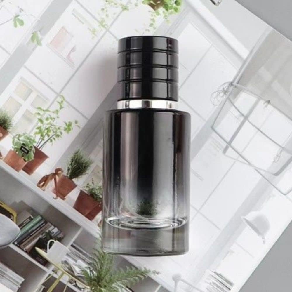 Black Perfume Atomizer Portable High-Grade Glass Spray 30ml Refillable Small Bottle Travel Cosmetics Outdoor Dispensing Mini Spray Bottle,Refillable Containers,Refillable Cosmetic Spray Bottles
