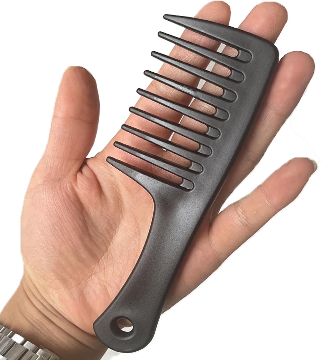 Mini Wide Tooth Comb,Small Travel Purse Hair Detangling Comb 2 Pcs Wide Teeth Pocket Comb Portable Care Handgrip Comb Shower Comb for Men Women - Best Styling Comb for Curly,Wet,Dry,Long Hair