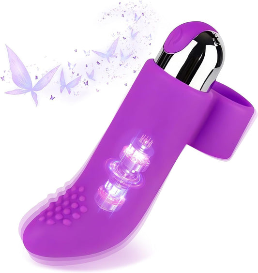 2025 New Upgrade Stimulator For Girls Ladies, 10 speeds and one-touch recovery Waterproof, Powerful, Rechargeable Travel Massage Massage Tool 8+190