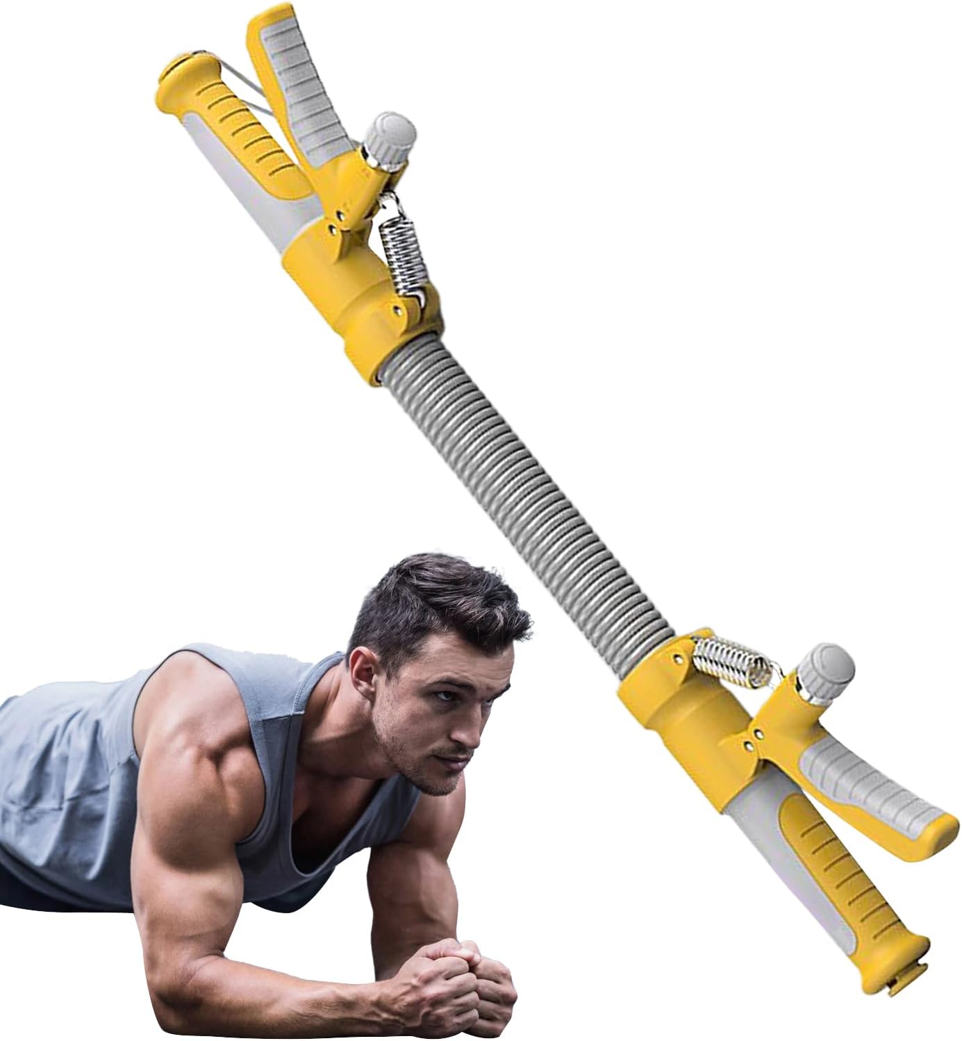 Arm Muscle Trainer, Chest Strength Equipment, Forearm Resistance Tool, Adjustable Grip Device, Compact Exercise Gear, Ideal for Upper Body Workouts, Shoulder Conditioning, Home Fitness Routines