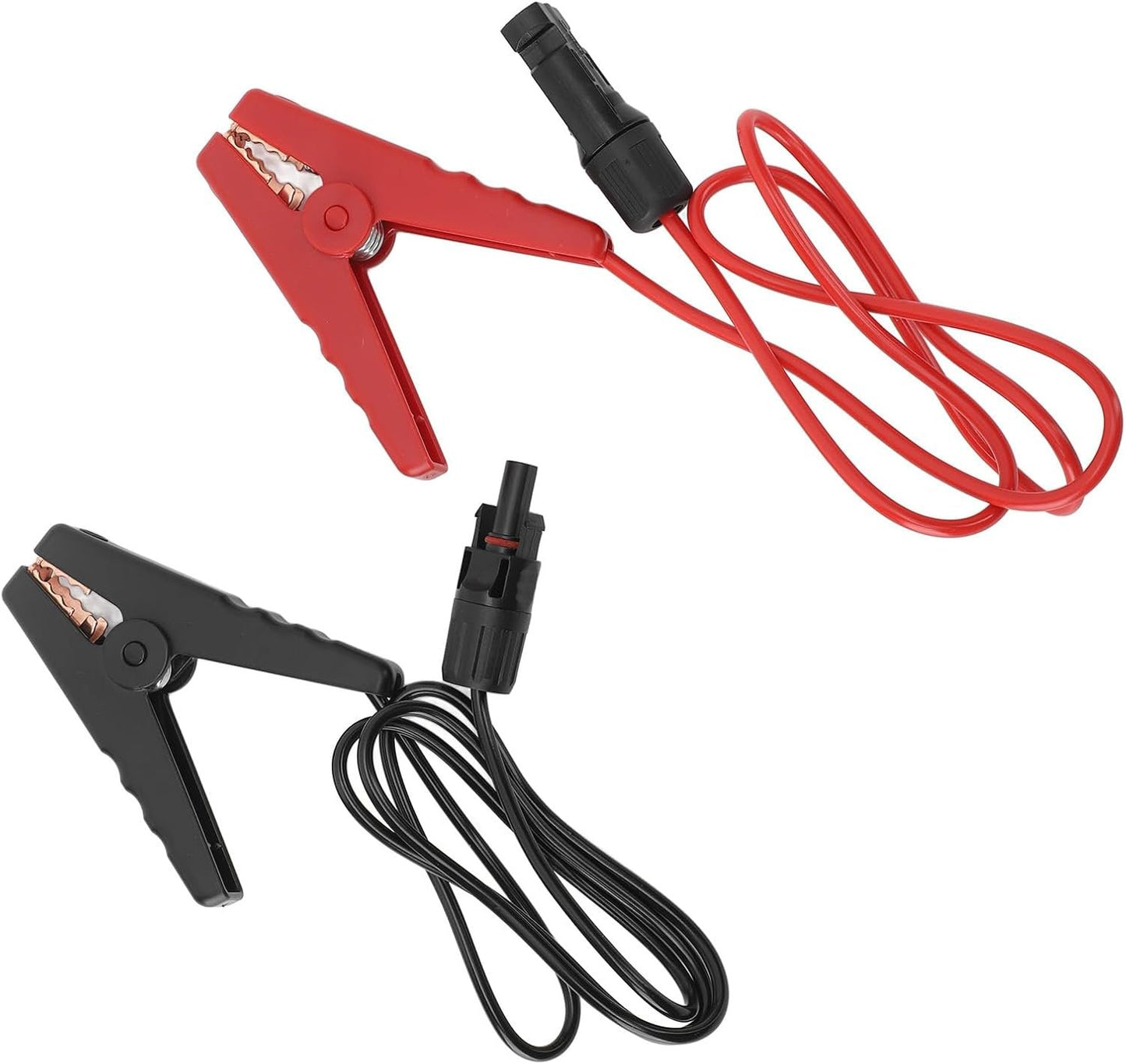 Solar Power Battery Clamp/Holder Conversion, ABS Design, Quick Installation, Leakage, Wide Compatibility with Solar Panel for Battery Charger Clamp Extension Cable