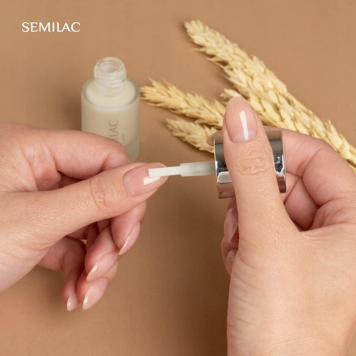 Semilac Rescue Care Nail Hardener Strengthening and Restoring Weakened Nails Vegan Formula 5ml