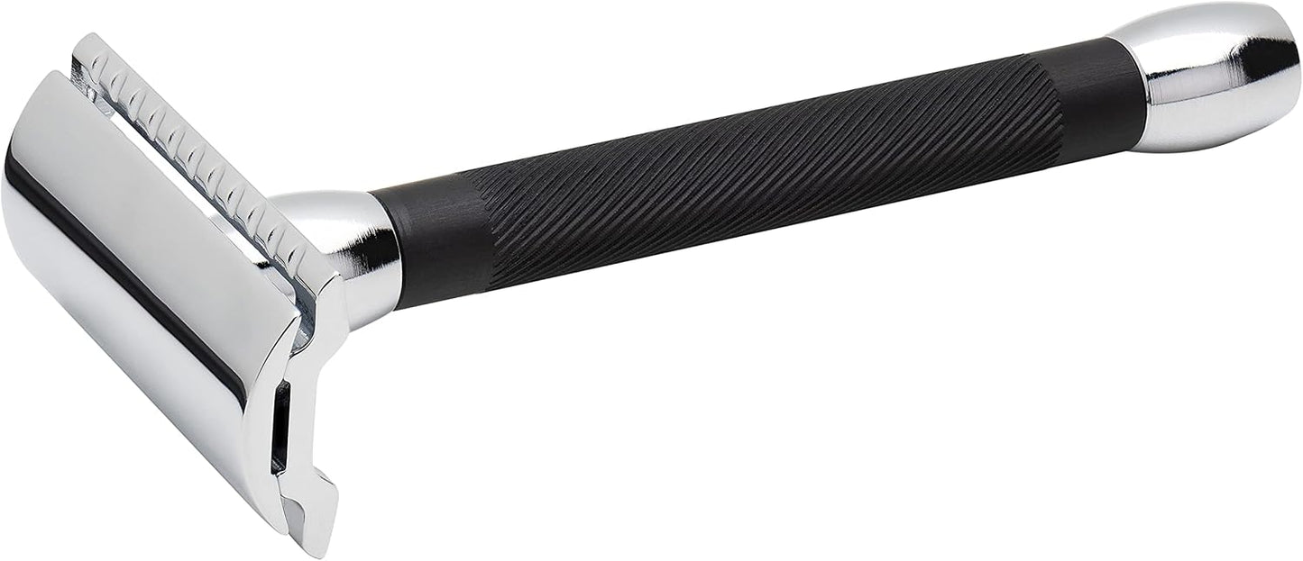 MERKUR Double Edge Safety Razor Short & Black Handle