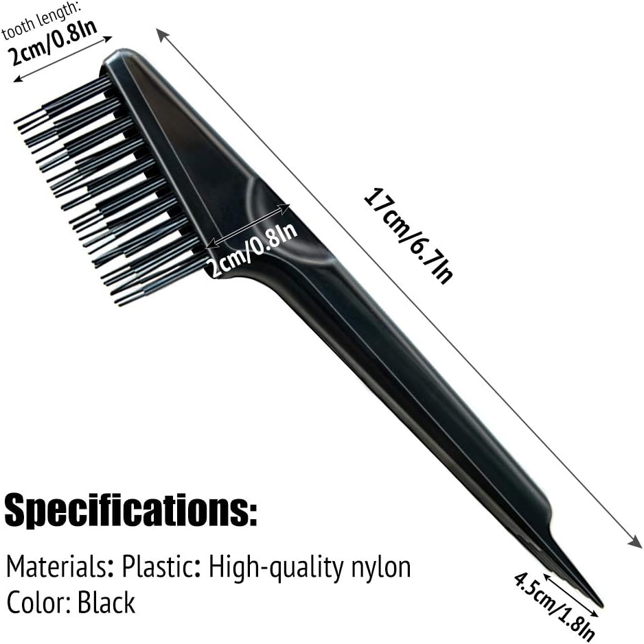 Hair Brush Cleaner Tool,Comb Cleaning hairbrush, for Removing Hair and Debris, Black