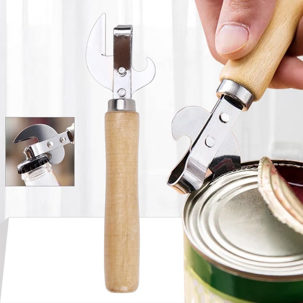 Haslbeck Multifunctional Manual Lid Opener Can Opener Utensils Gadgets for Jars Containers Kitchen Accessories