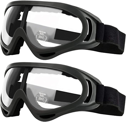 2 Pack Children's Safety Glasses with Anti Fog and UV Protection Perfect for Foam Blasters Gun