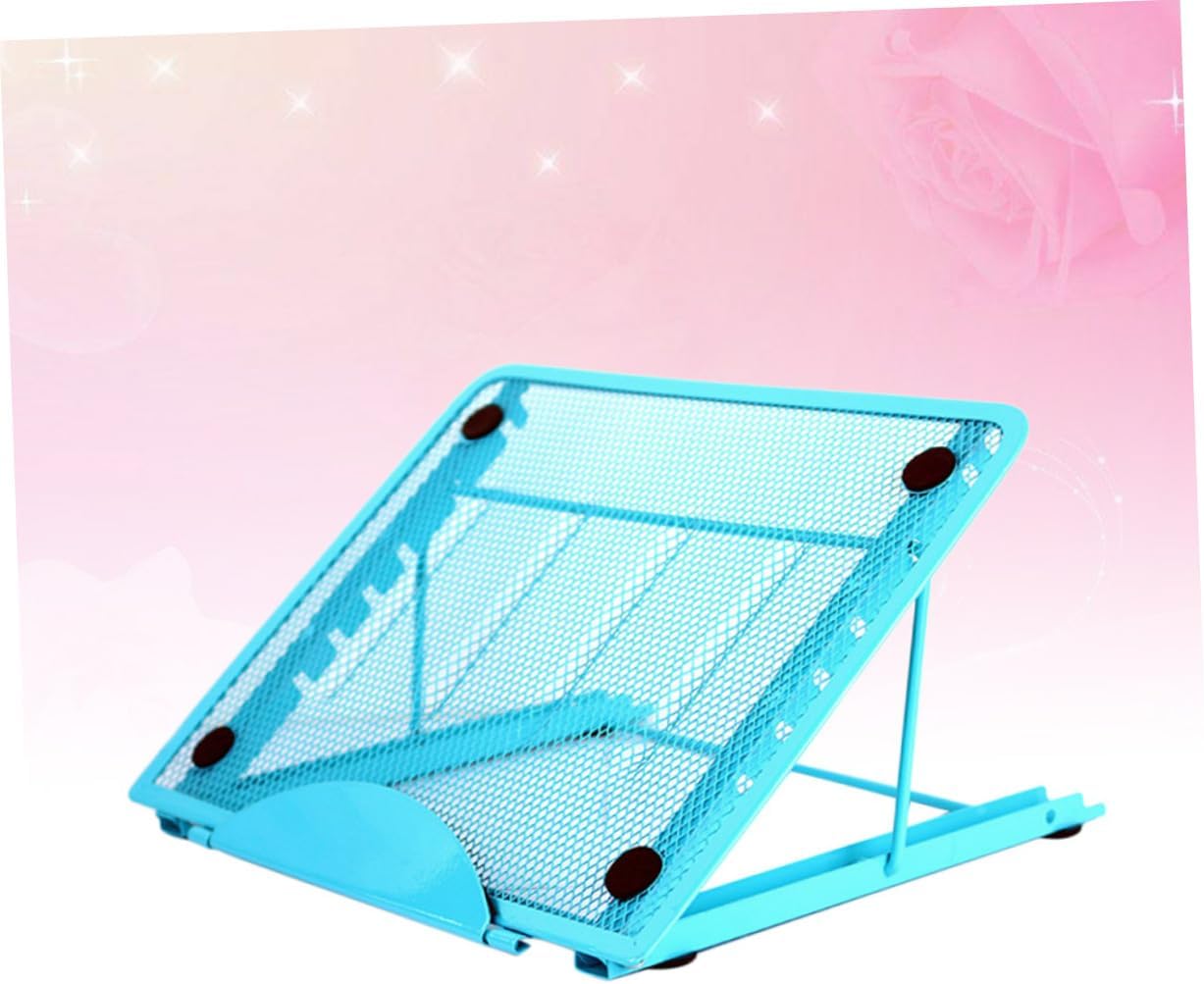 MERRYHAPY Laptop Stand Cooling Pad Desktop Bracket Portable Notebook Bracket Support Folding Computer Stand