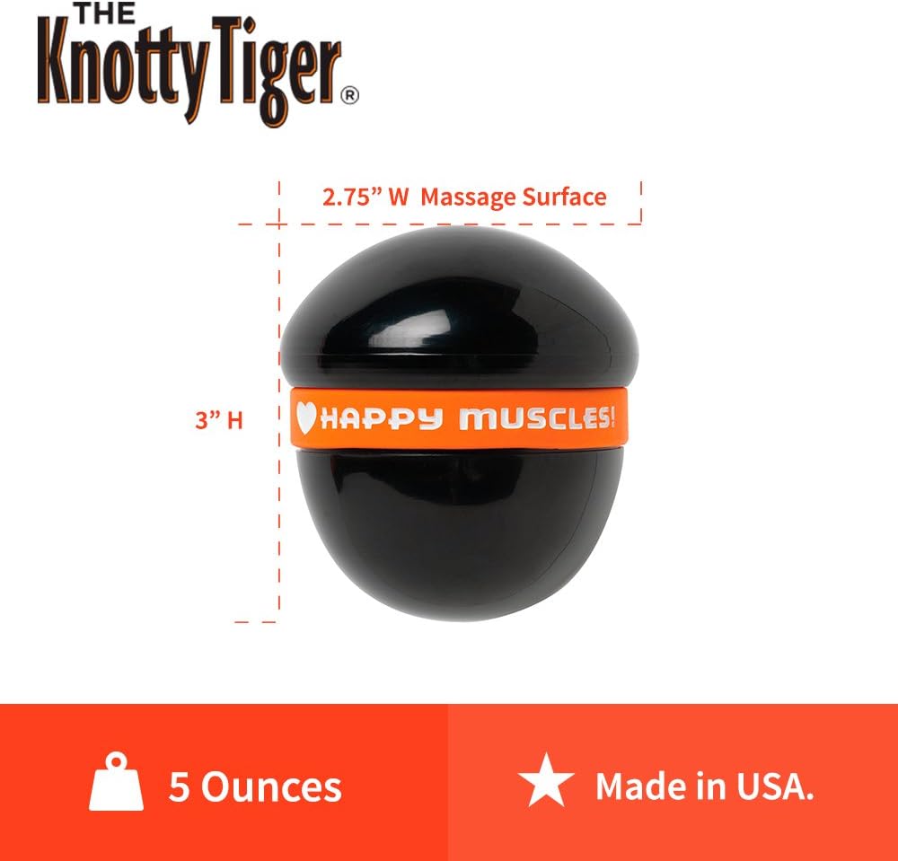 Tiger Tail Knotty Tiger Knot Buster Massage Ball Tool Delivers Elbow Deep Pressure Relieving Hands Fingers Thumbs from Fatigue