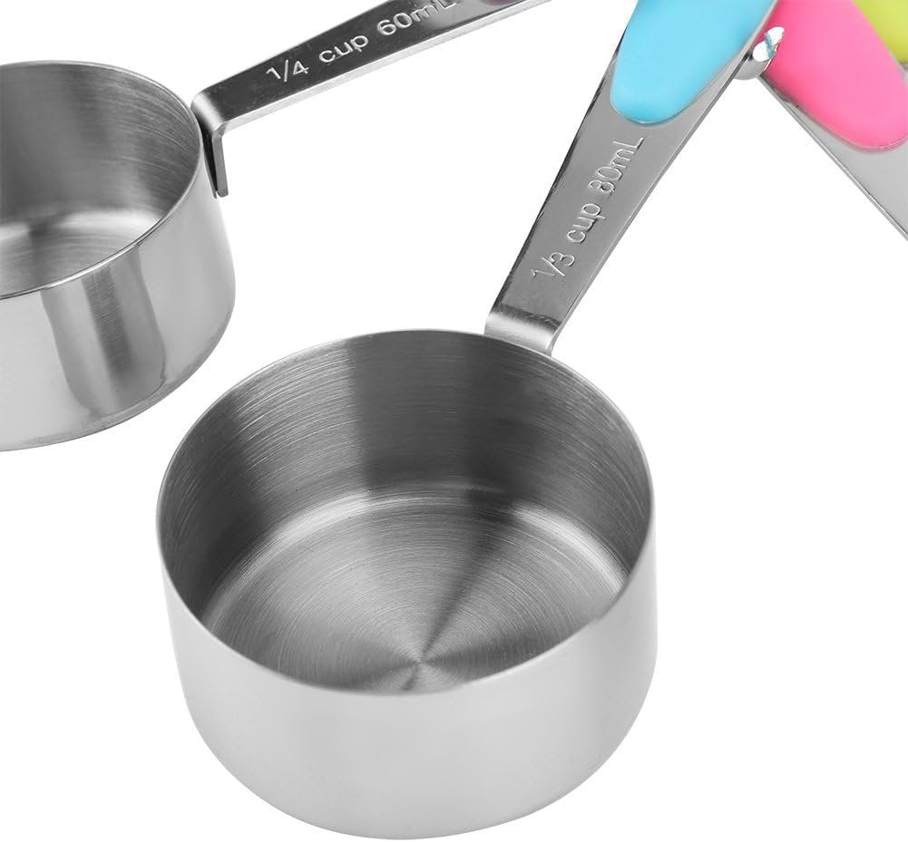 Set di Misurini E Cucchiai da 10 Pezzi in Acciaio Inossidabile, Cucchiaino da Cucina Per Utensili da Cucina, Gadget da Cucina Per Cucinare al Forno