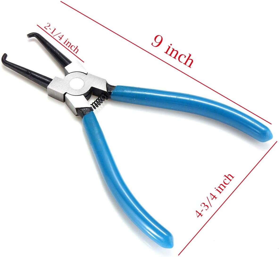9" Length Fuel Filter Calipers Fuel Line Pliers In-Line Fuel Filter Tool Fuel Filter Line Pipe Hose Quick Release Pliers Remover