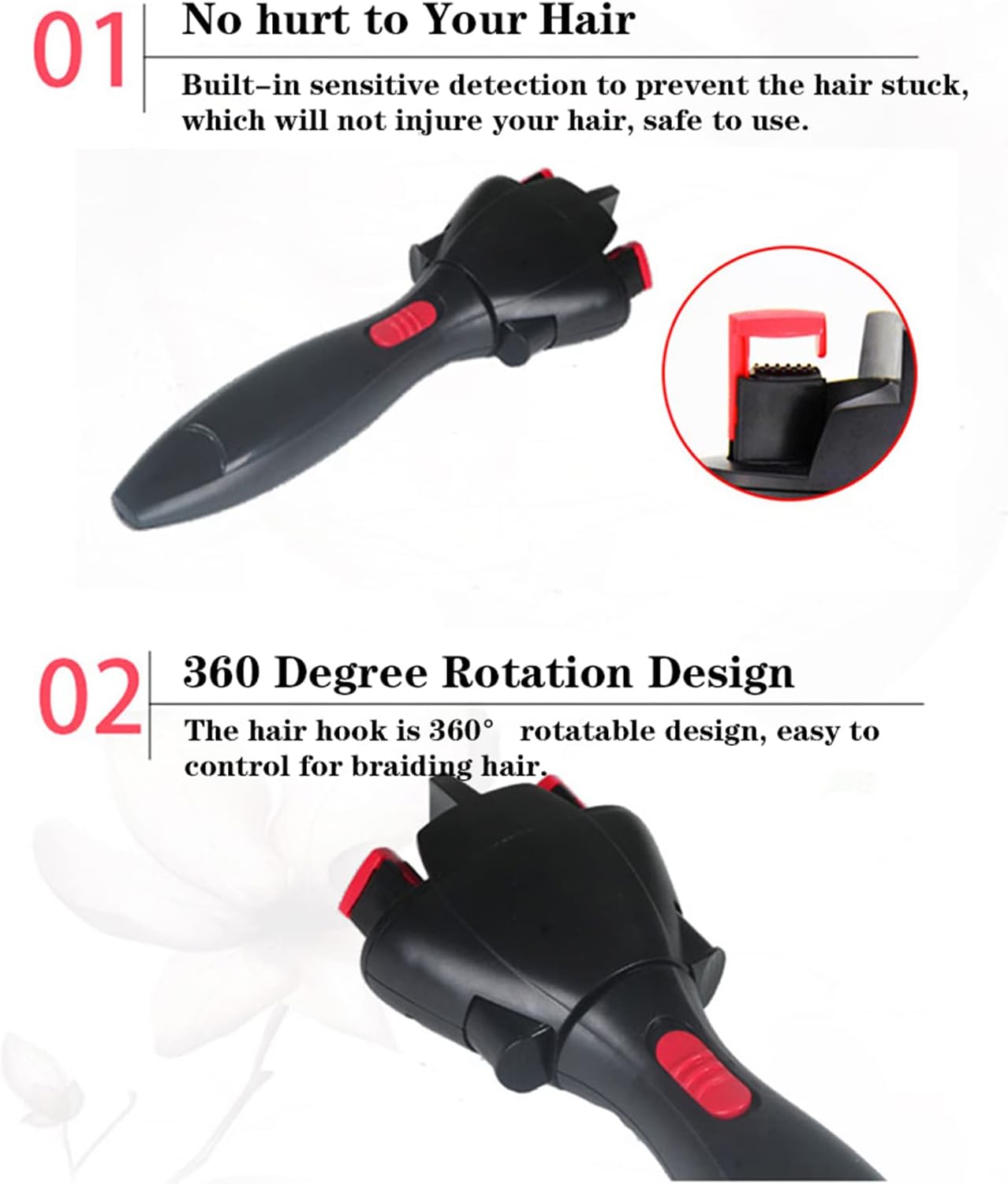 Irfora Electronic Quick Twist Hair Magic Braid Maker Machine Tool Automatic DIY Styl