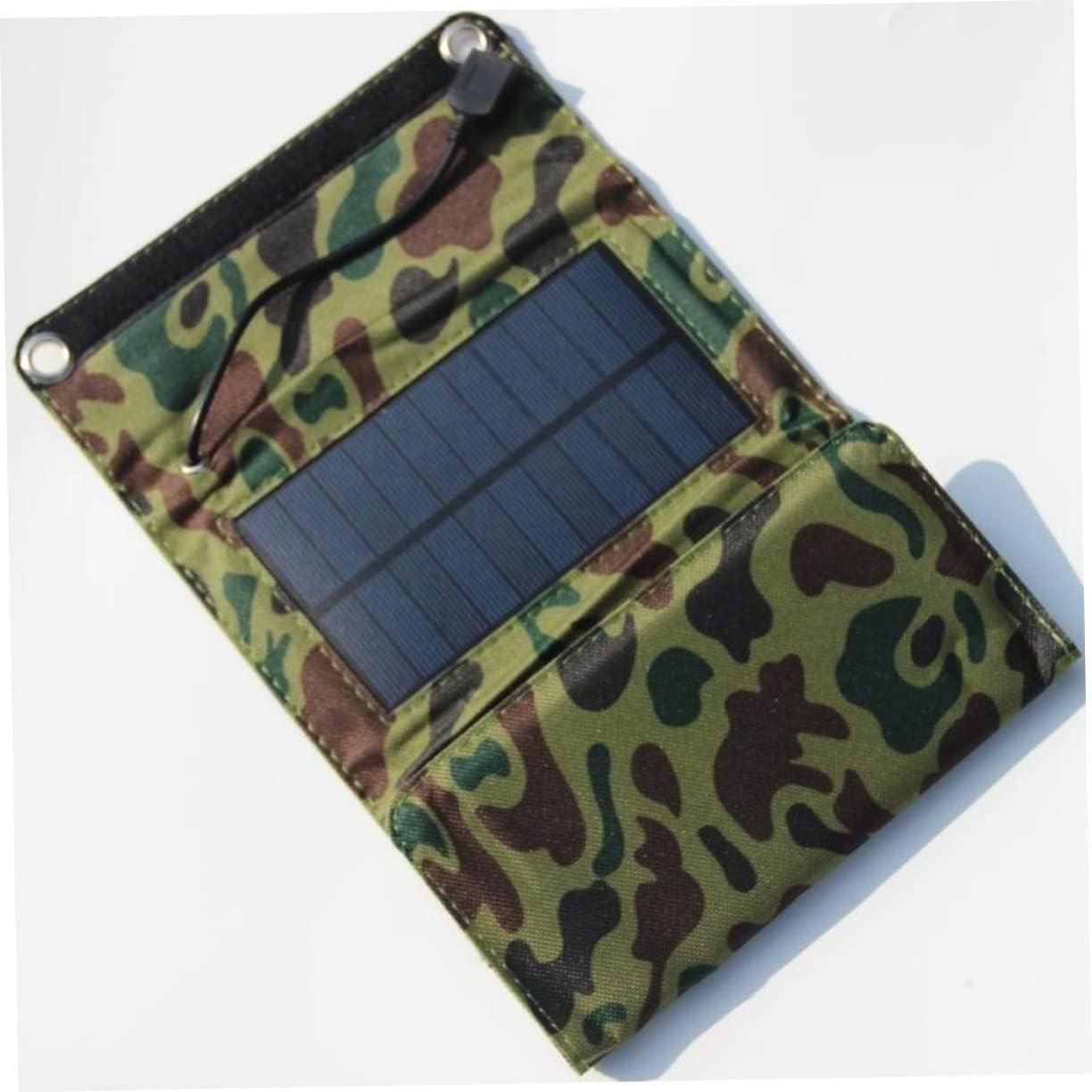 Toddmomy 5w Solar Panel Charger Portable Solar Power Bank for Phone/Tablet/GPS/mp3 Outdoor Camping