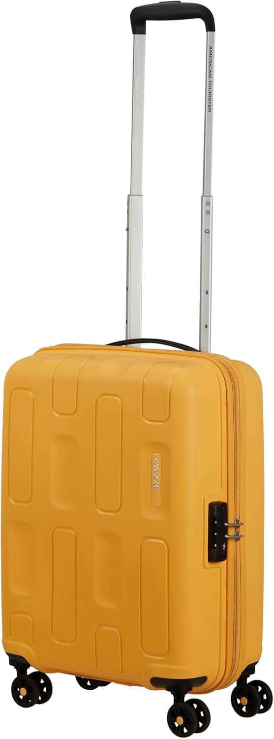 American Tourister Ellipso Spinner Suitcase, Banana Cream, Ellipso