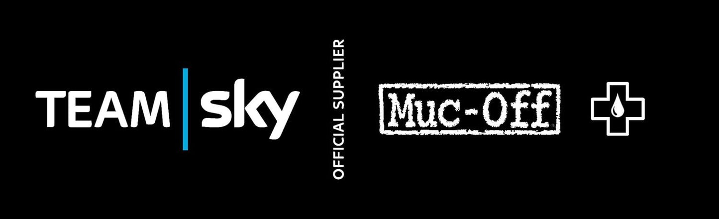 Muc-Off 220 3 Piece Premium Brush Kit - Includes 3 Bike Cleaning Brushes With Durable Nylon Bristles And Ergonomic Rubberised Handles To Minimise Impact