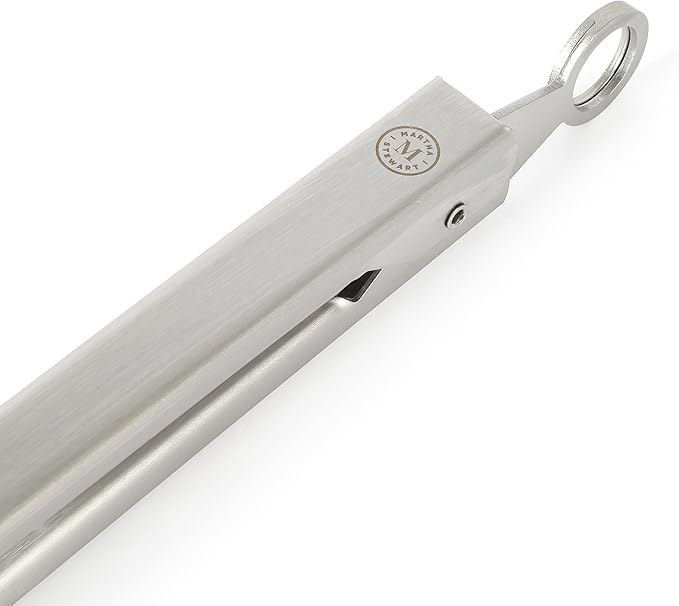 Martha Stewart 9-Piece Stainless Steel Prep & Serve Kitchen Gadget and Tool Set - Dishwasher Safe