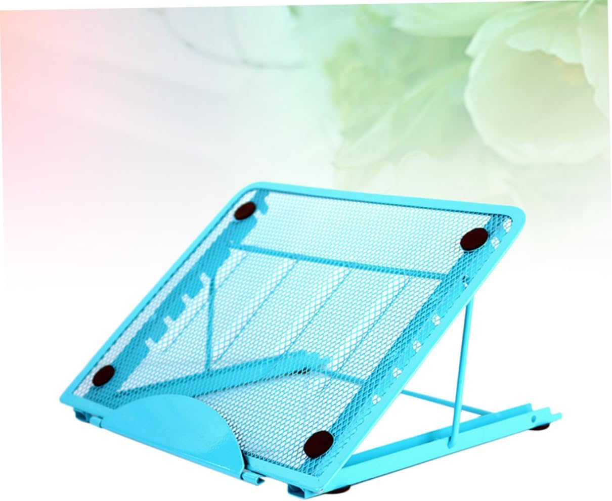MERRYHAPY Laptop Stand Cooling Pad Desktop Bracket Portable Notebook Bracket Support Folding Computer Stand