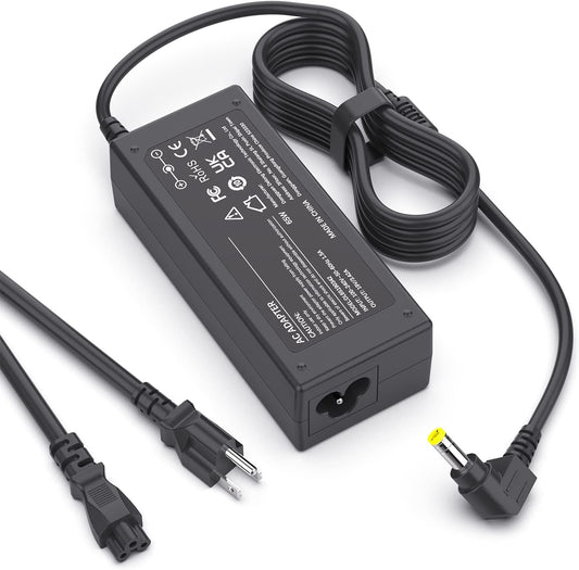 19V HP Monitor Power Cord for 27" 25" 23.8" 23" 21.5" 20", HP 27XW, 27XI, 27BW, 27ER, 27ES, 25XW, 25BW, 25XI, 24EA, 23XI, 23BW, 23CW, 23ES, 22CWA, 22BW, 22FI, 20XI, ADPC1945 Power Supply