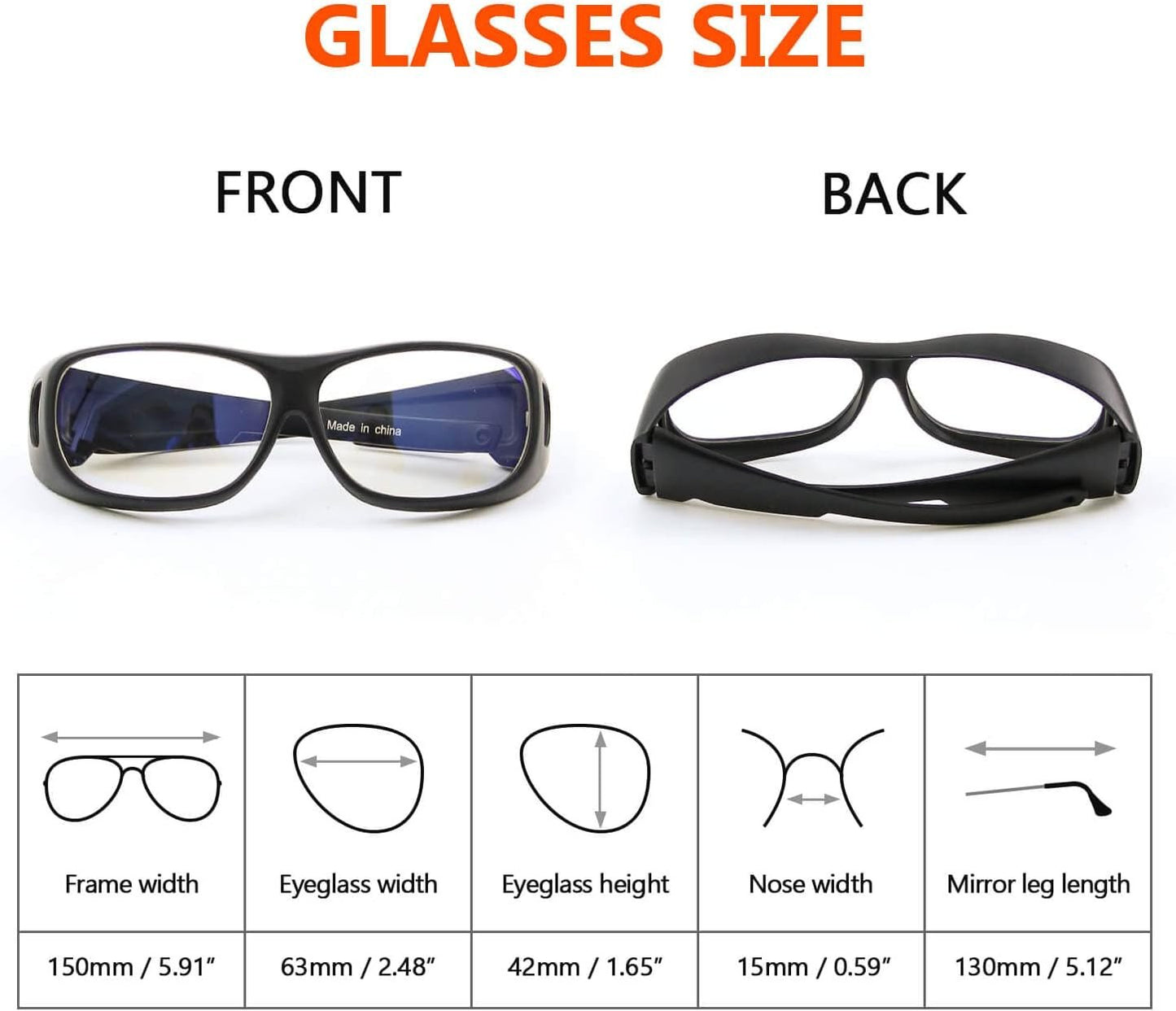 CO2 Laser Safety Protective Goggles Laser Glasses Eye Protection 10600nm Reflective Laser Proof Glasses CO2 Laser Engraving Cutting,9000-11000nm Glasses for Laser Protection with DIN CERTCO Certified…