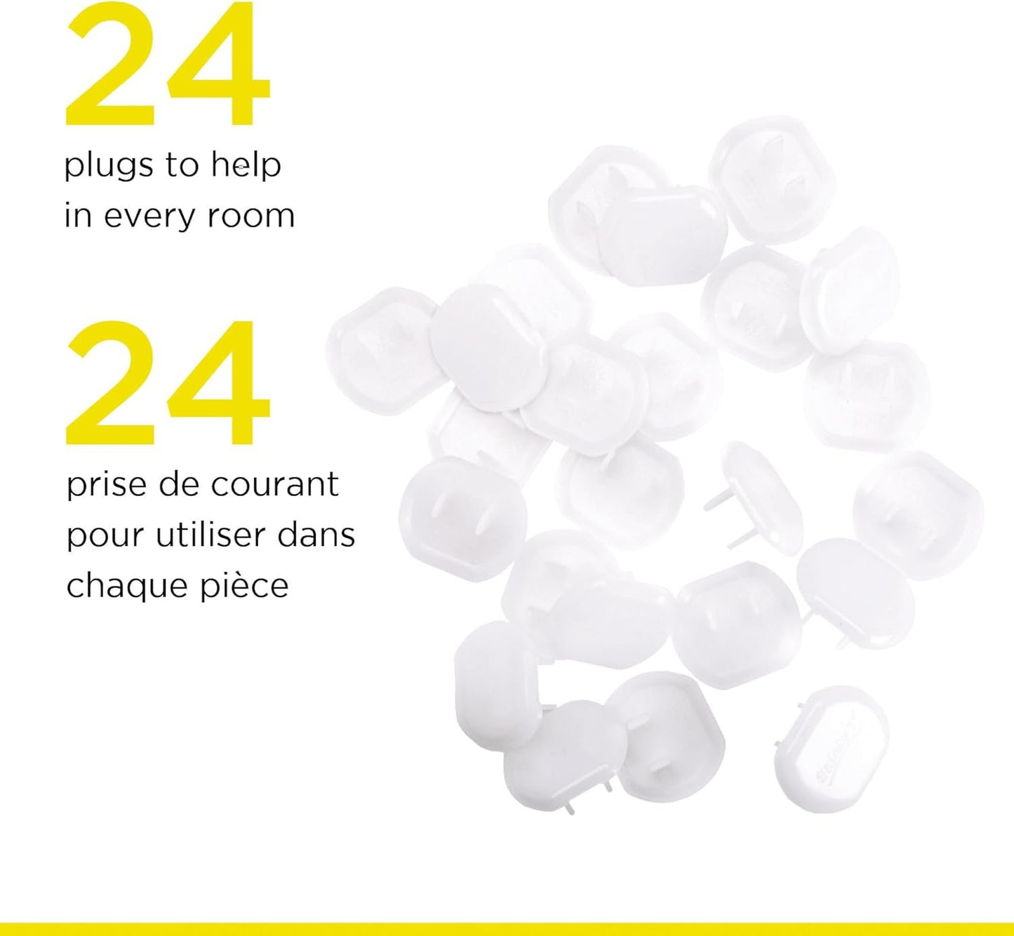 Safety 1st Plug Protectors, Pack of 24