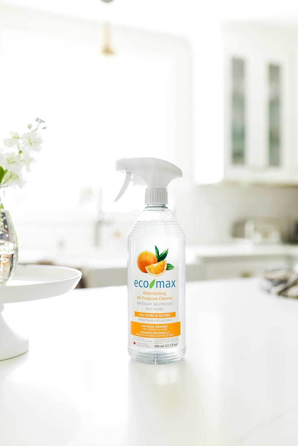 Eco-Max-Natural Orange Disinfecting All Purpose Cleaner, 800ml