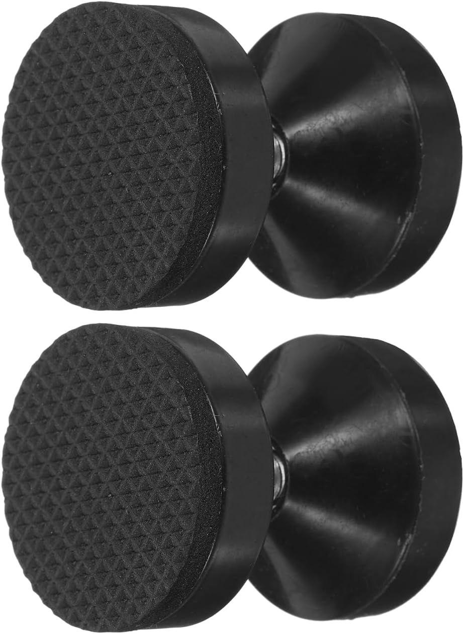 Amosfun 2Pcs Adjustable Headboard Stopper Threaded Bed Frame Anti-Shake Tool Head Board Stabilizer Pad Support S