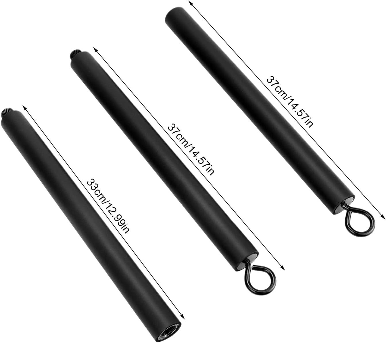 Fitness Bar, Pilates Set, Elastic Strength Trainer Stick, Adjustable Resistance Training Tool, Lightweight with Bands, Portable Gear for Home Camping Outdoor Workout