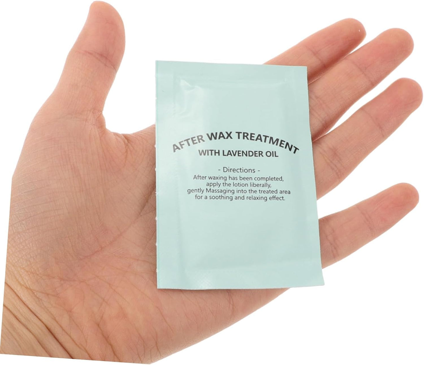 Beavorty 20pcs Post Waxing Essentials Oil Remover Wipes after Wax Remover Waxing Oil Wipes Soft Wax Cleaning Pad