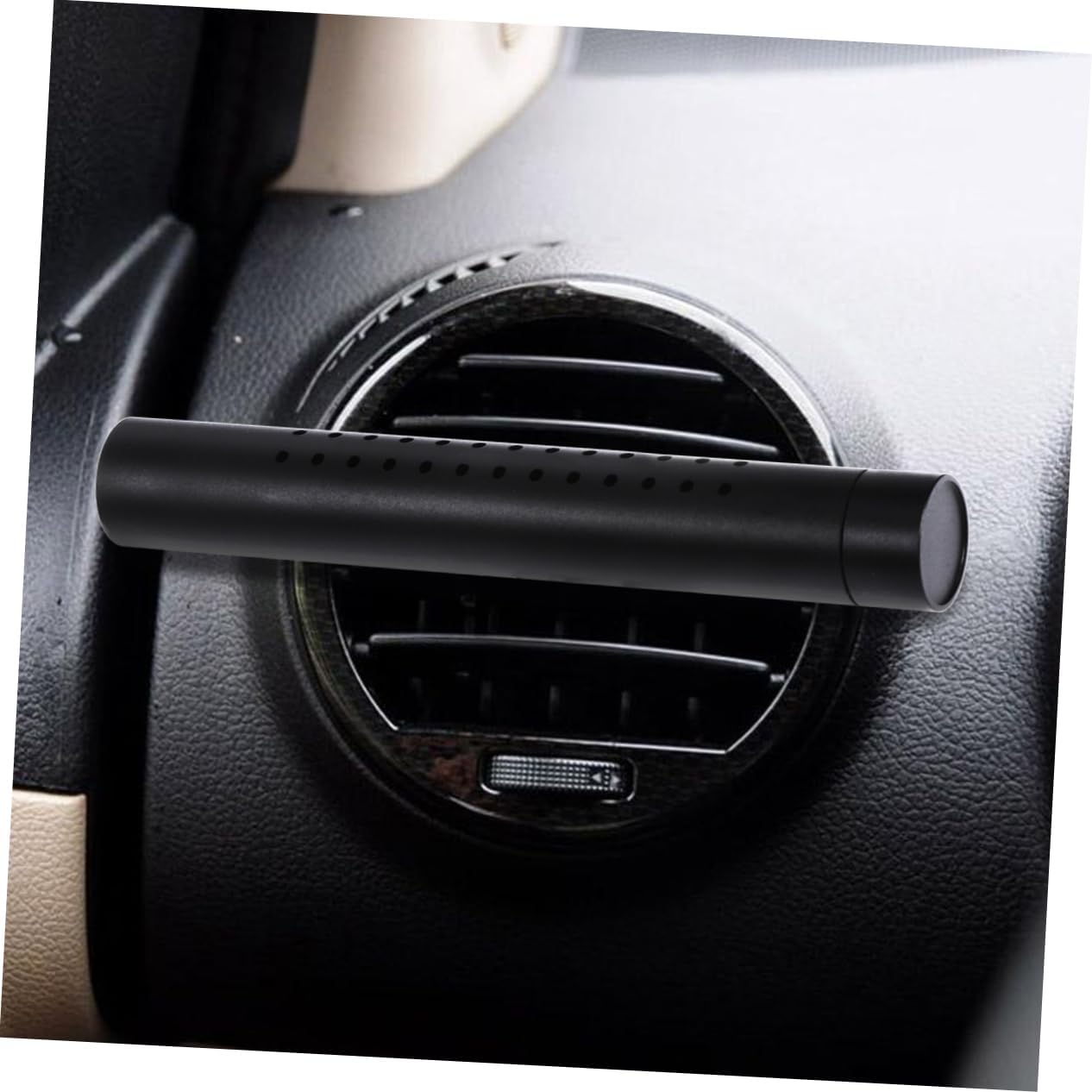 Alipis Car Aromatherapy Stick Fragrance Diffuser Stylish Black Car Air Freshener with Aroma Control and Replacement Stick Essential Oil Diffuser for Vent Clip