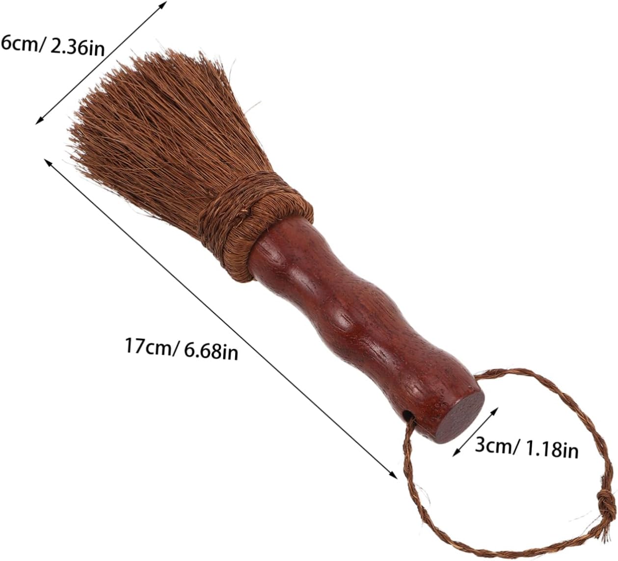 FRCOLOR Tea Tray Cleaning Brush Soft Bristles Wooden Handle Multi Functional Kitchen Essential for Teapots Cups and Household Cleaning Enhance Your Tea Experience