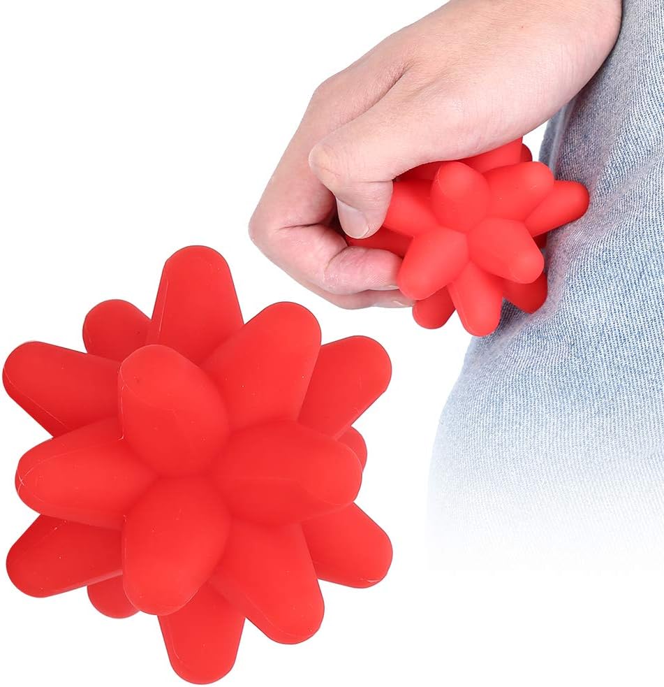Silicone Massage Ball, Ball for Trigger Point Massage - Deep Tissue Massager for Myofascial Release - Mobility Ball for Exercise & Recovery, Foot Acupoint Trigger Point Massage Tool