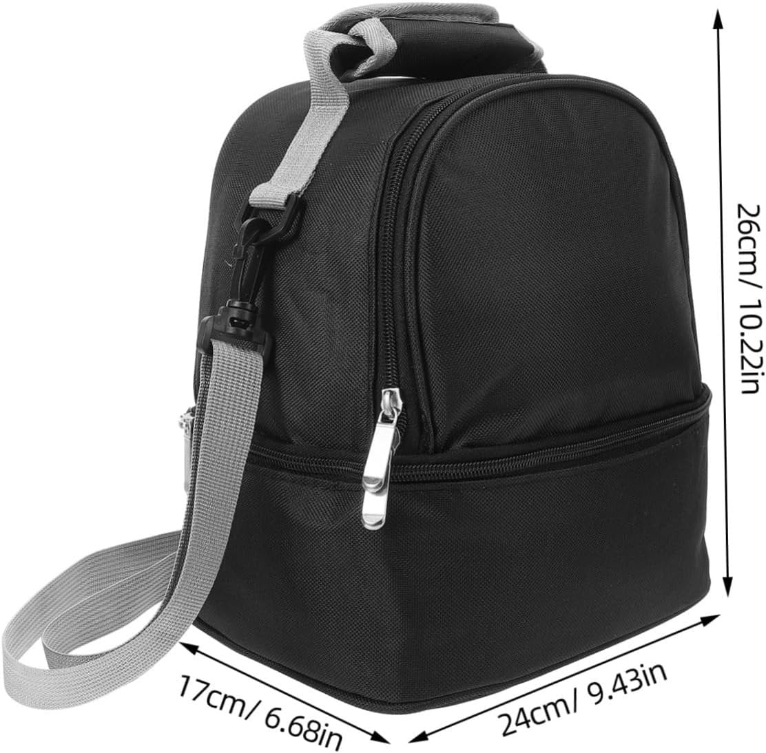 CORHAD Insulated Bottle Bag Lightweight Milk Bottle Carrier Zipper for Travel Outdoor Activities and Daily