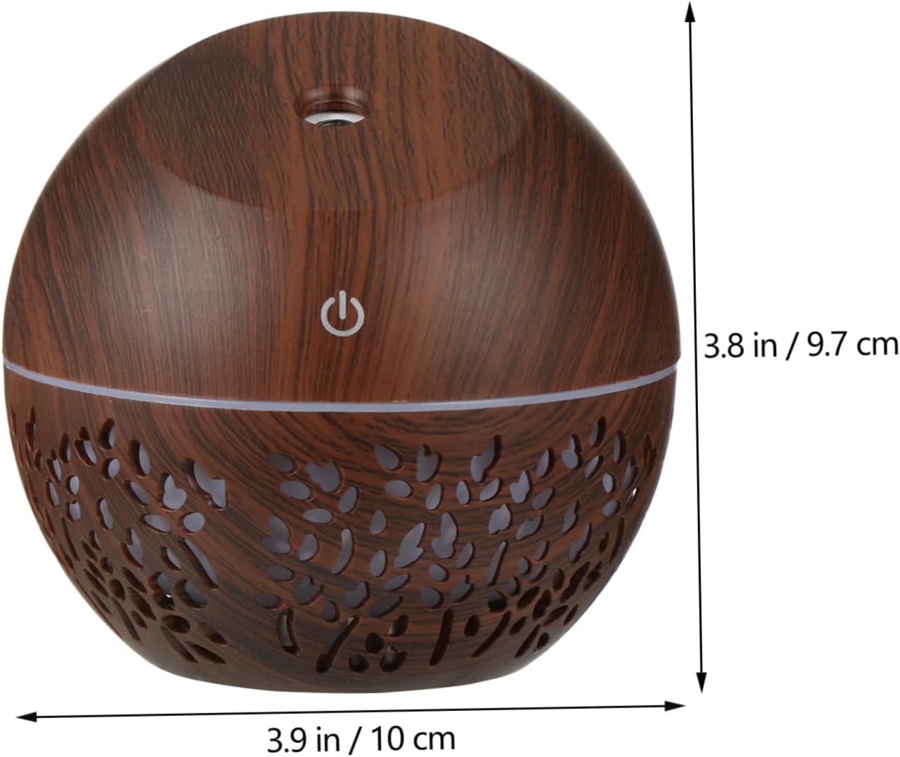 Beavorty Mushroom-shaped Air Humidifier Lamp Essential Oil Diffuser Aroma Humidifier USB Rechargeable Mute Humidifier for Office and Control