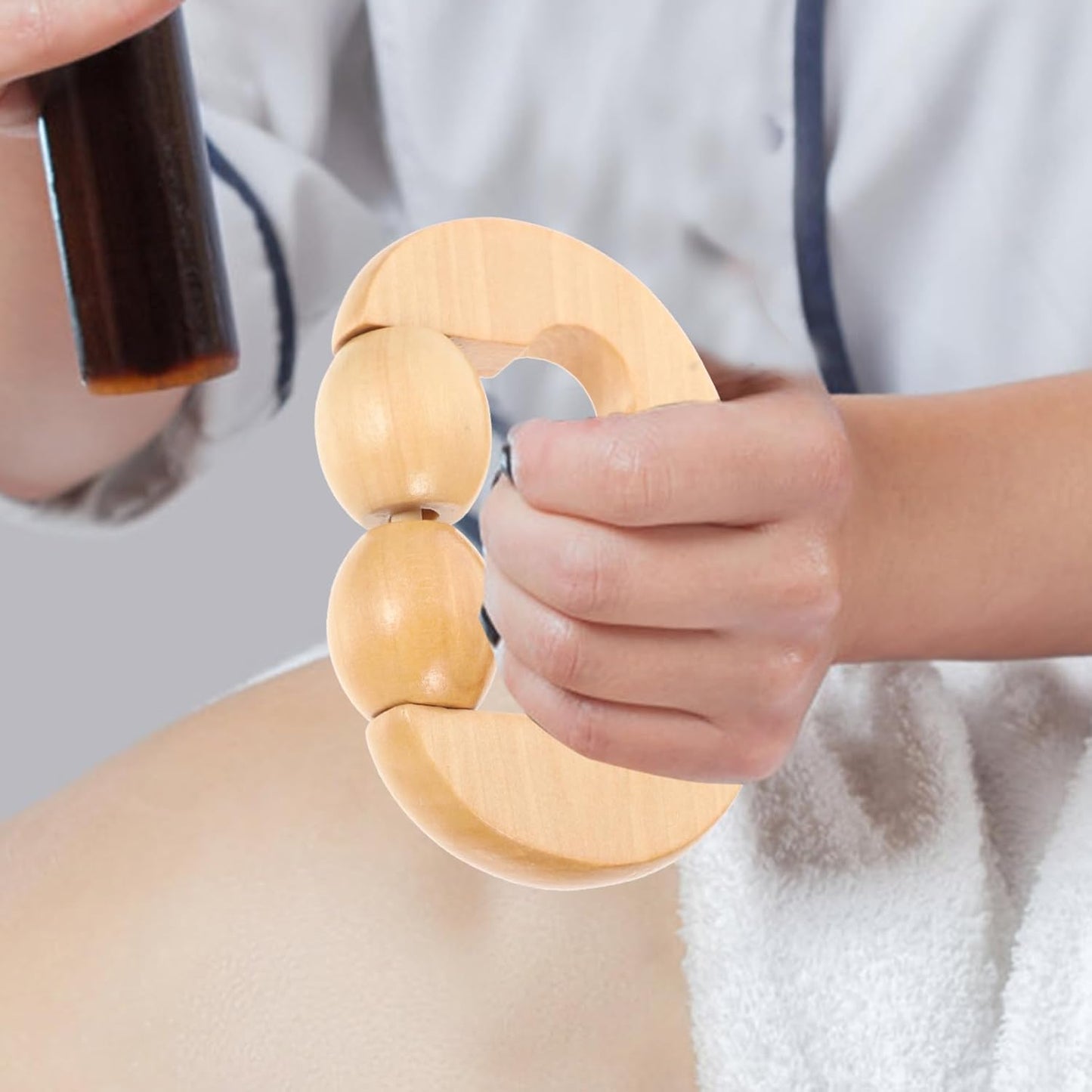 Holibanna 2 Pezzi strumento di massaggio massaggiante gamba corpo massaggiatore a rulli Massaggio al collo e alle spalle massaggianti per le gambe strumenti di massaggio 1 pz