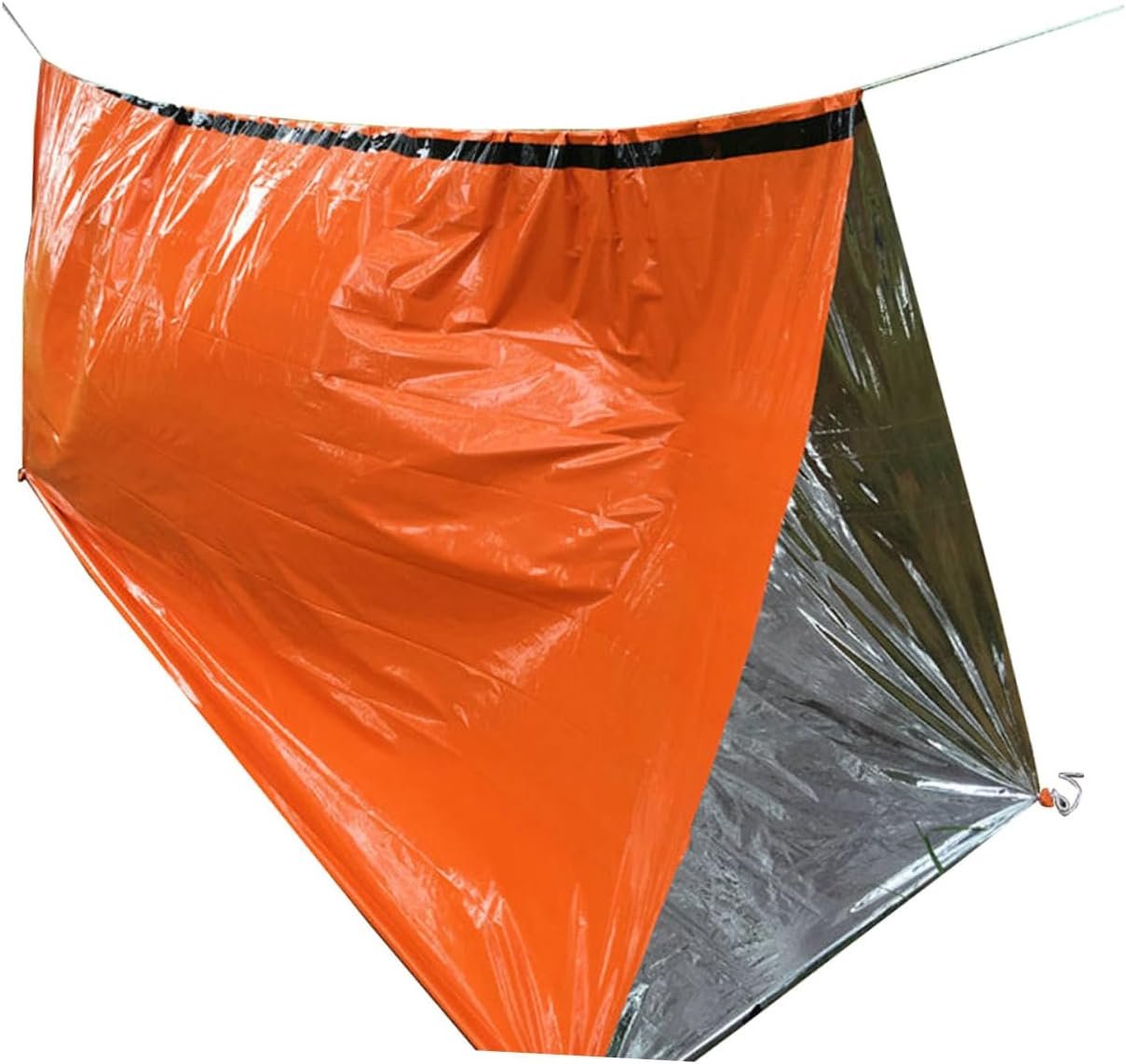 MUELODSIC Emergency Pe Aluminum Film Tent Lightweight Moisture Mat for Outdoor Camping