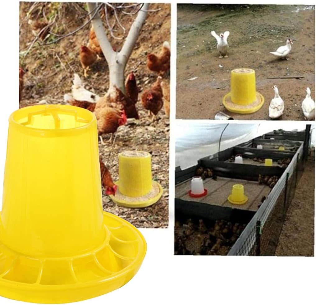 XINGLIDA Poultry & Watering Set for Poultry Up to 25 3 Weeks - Easy to Clean - Very Practical