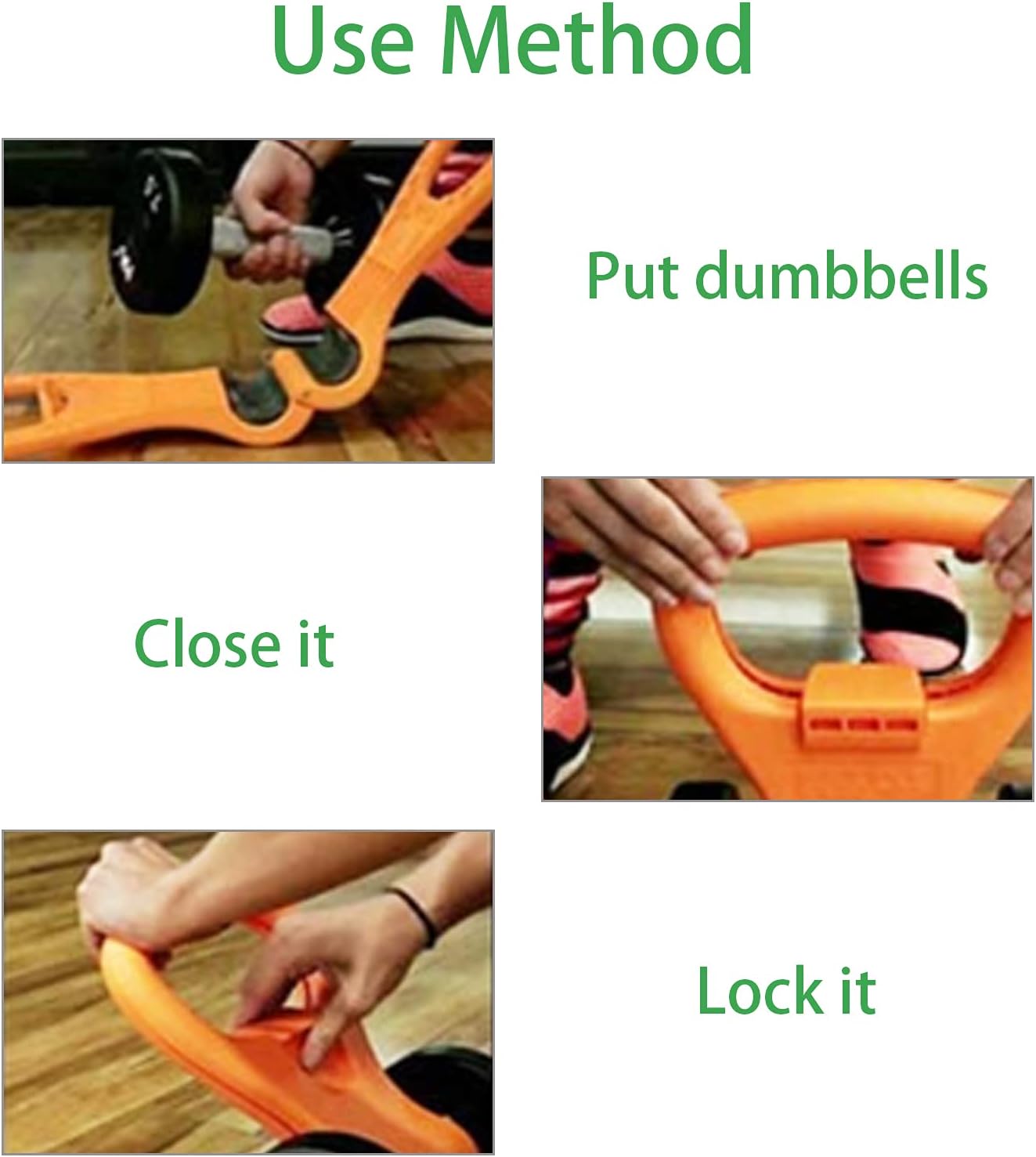 Kettlebell Grip ValueHall Portable Weight Grip Travel Workout Equipment Gear Kettlebells Weight Grip for Gym Bag Weightlifting Bodybuilding Lose Weight Strength Functional Fitness Clamps V3C04