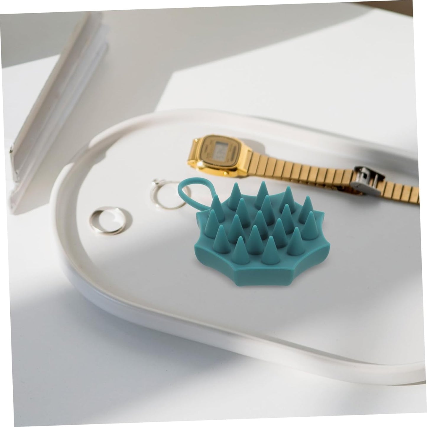 Vaguelly Shampoo Silicone Morbido Massaggiatore Per Capelluto Esfoliante Per Dei Strumento Per Capelluto Cute Design