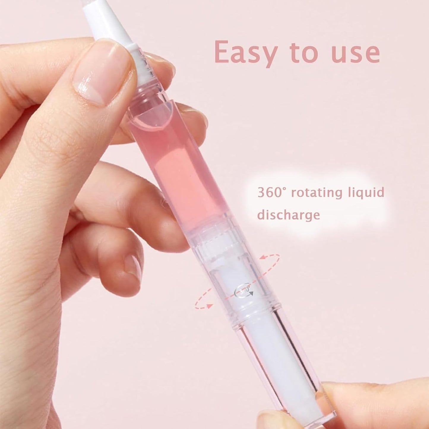 Radiant Nail Growth Oil, Cosmetics Nail Growth Oil, Nail Oil Cuticle Pens, Cuticle Revitalizer for Agnail Nourish Skin Nail Care (5 Pcs)