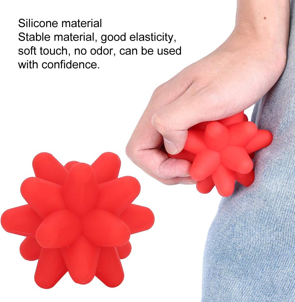 Silicone Massage Ball, Ball for Trigger Point Massage - Deep Tissue Massager for Myofascial Release - Mobility Ball for Exercise & Recovery, Foot Acupoint Trigger Point Massage Tool