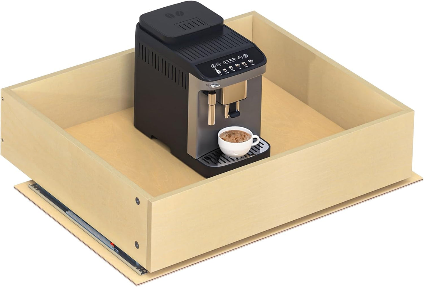 Disposable Face Towel Holder, Acrylic Facial Towels Storage Box Organizer Container for Clean Towels XL, Black Bathroom Organization Home Decor