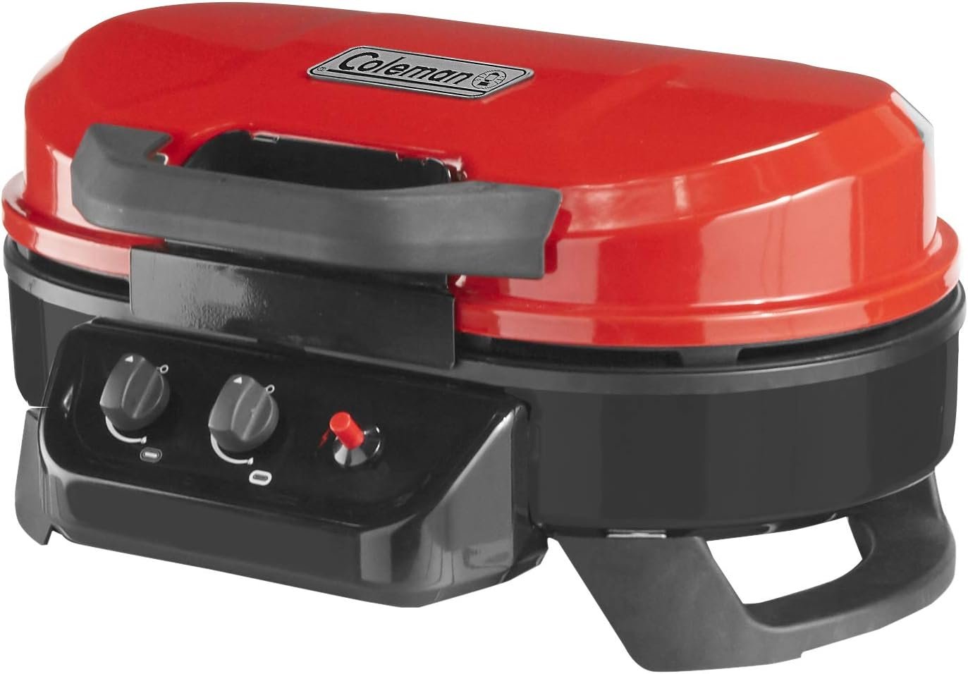 Coleman RoadTrip 225 Portable Tabletop Propane Grill, Gas Grill with 2 Adjustable Burners, Instastart Ignition, and 11,000 BTUs of Power; 225 Sq. In. Cooking Area