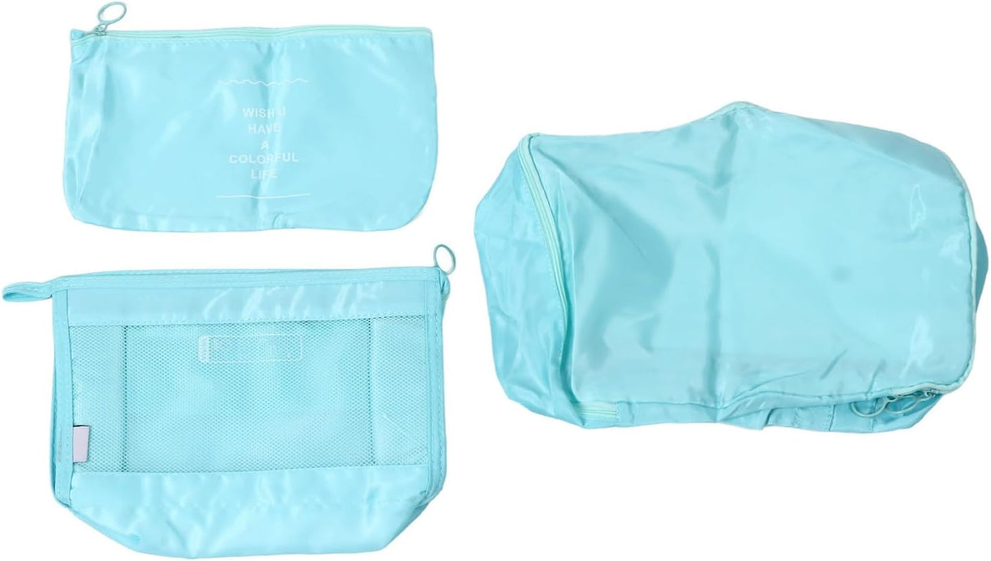 Luggage Packing Bags Twill Oxford Cloth Foldable Packing Cubes for Travel Organization