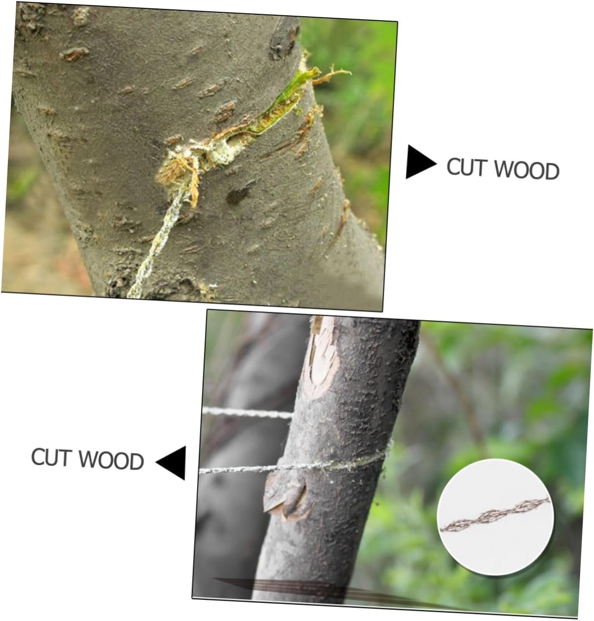 BIUDECO 1set Survival Wire Saws Compact and Lightweight Camping Gear for Outdoor Hiking and Hunting 4pcs
