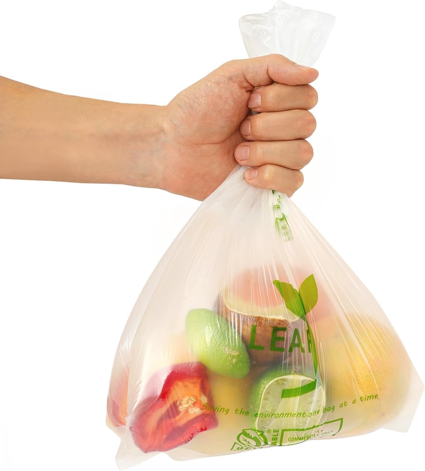 LEAF Compostable Kitchen Bin Liner (Small 60 Count)
