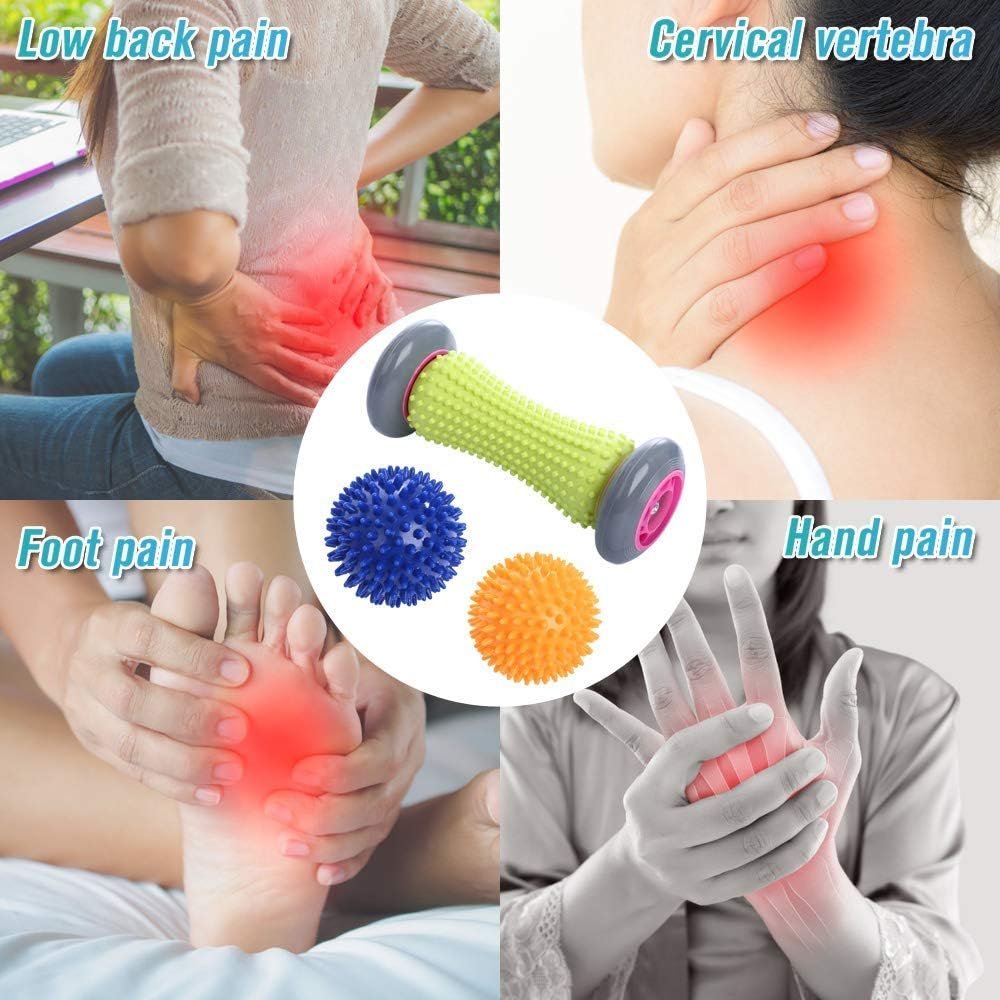 Xrten Foot Roller Massage Ball/Plantar Fasciitis Foot Recovery for Relief Plantar Fasciitis and Reflexology Massager