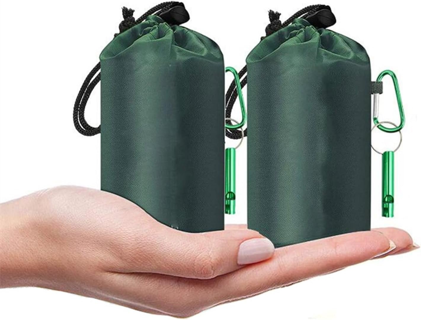 Dawutocap Lightweight Emergencies Sleepings Bag Outdoor Sleep Survivals Shelter Tent For Outdoor Camping Hikings Survivals Tool