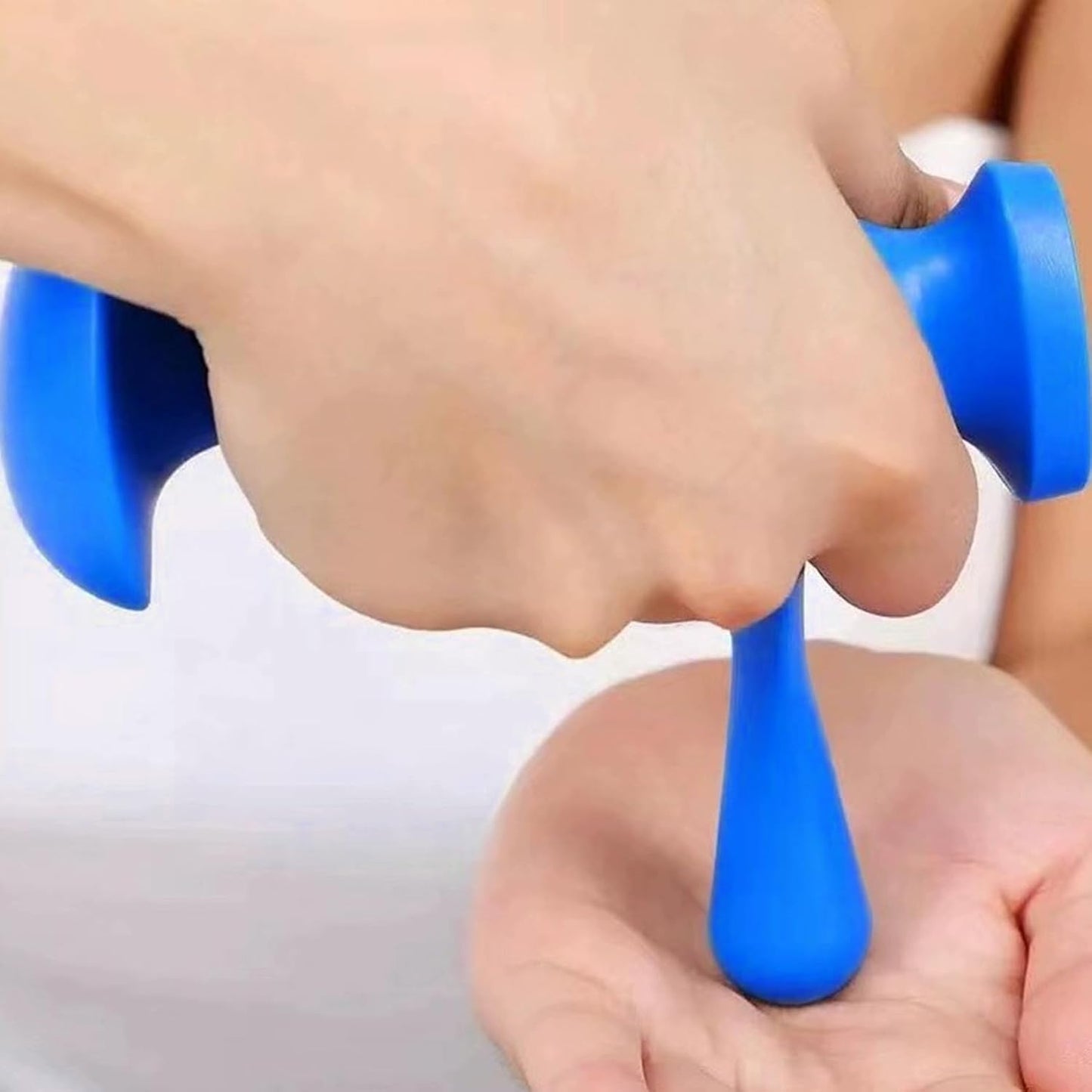 TOATELU 3 Pcs Massage Tools: Double Sided Acupressure Deep Point Massager Thumb Protector Trigger Point Massager Stress Relieve Pain Relief