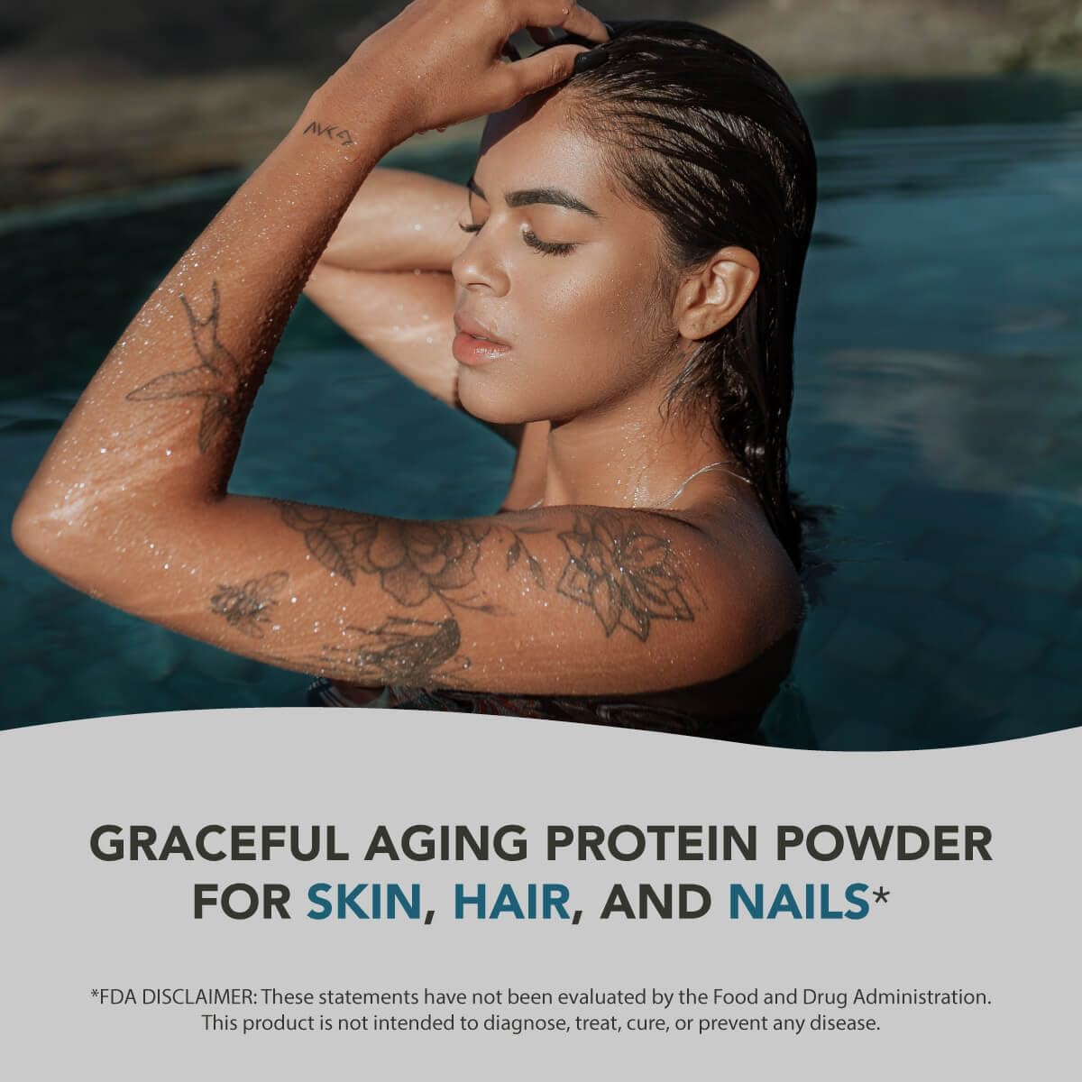 Marine Collagen Powder + Vitamin C - Perfect Skin from Within Combo. Wild-Caught Cod Fish Peptides, Liposomal VIT C Liquid 1000mg. Boost Production and Synthesis for Healthy Aging, Beauty, Wellness.